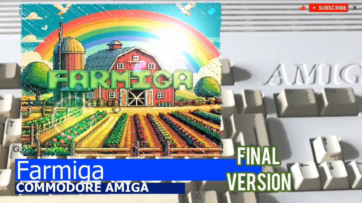 Commodore Amiga -=Farmiga=- full version - gameplay
youtube.com/watch?v=vbWar9…
#amiga #commodore #retronews #retrocomputing