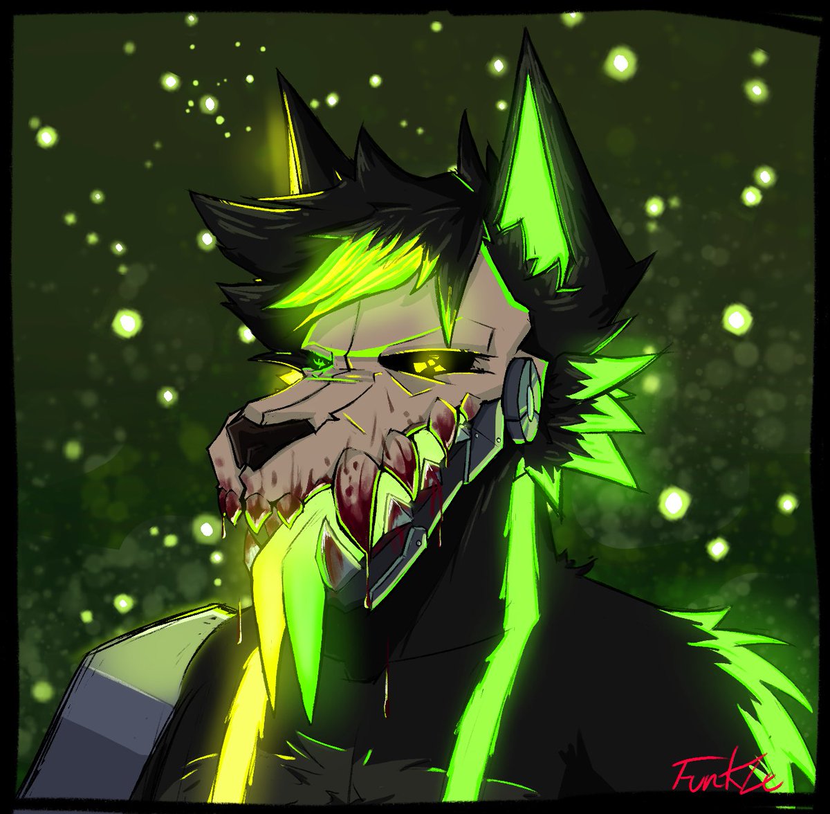 FunkZe_'s tweet photo. New headshot commission i did :D

#furry #furryart #Commission #digitalart https://t.co/q6mVwVquyz