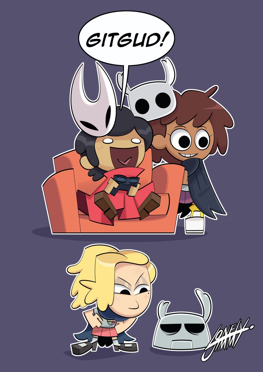 LonelyJimmy2's tweet image. Sasha feels something weird about this mask.
#Amphibia