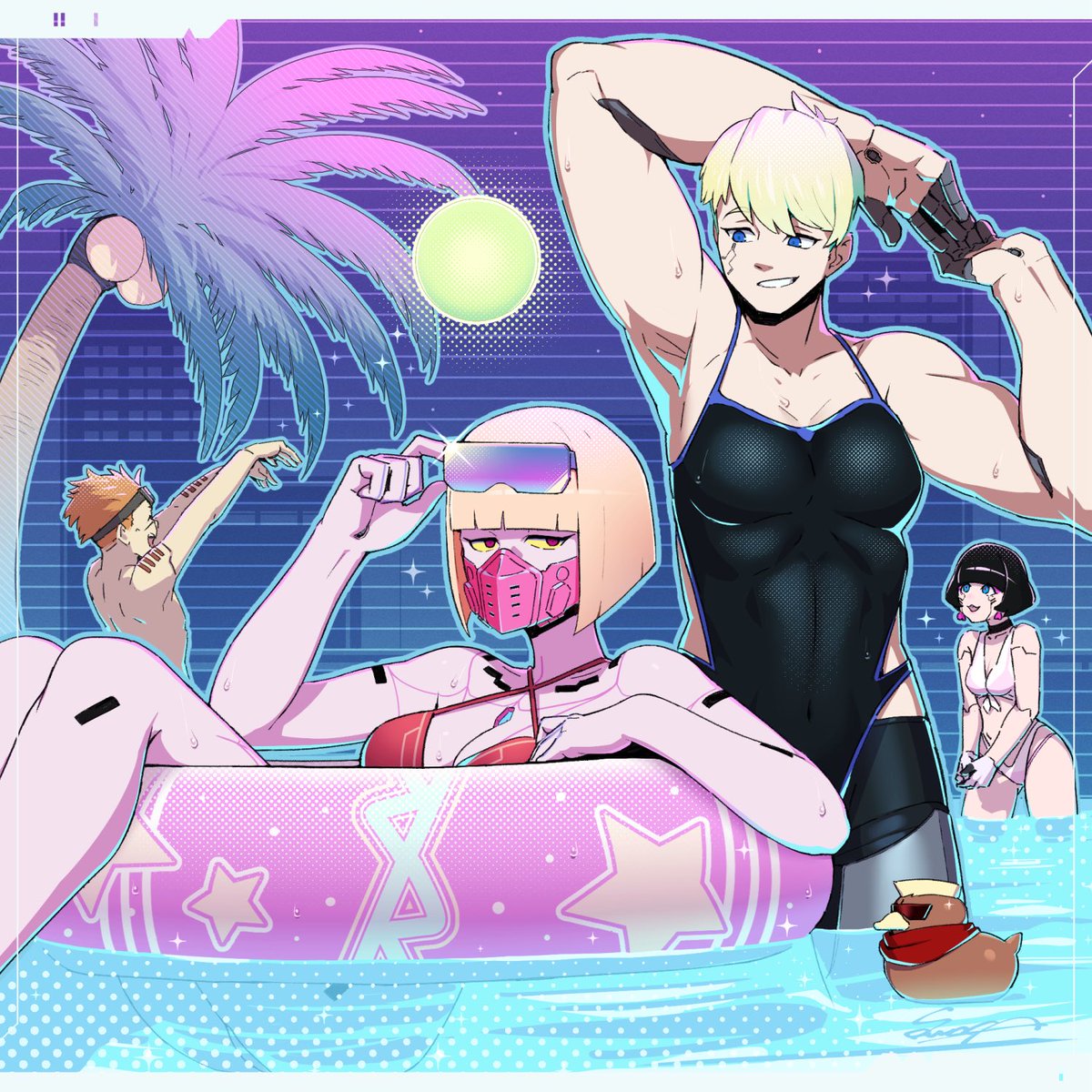 sawasa_c2's tweet image. 🥳🎉Edgerunners!!🎂🌕