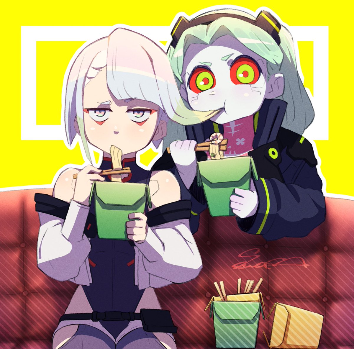 sawasa_c2's tweet image. 🥳🎉Edgerunners!!🎂🌕