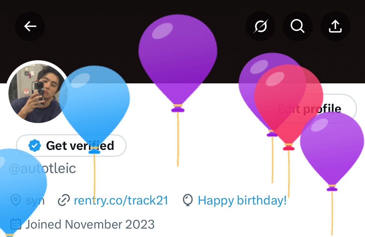 autotleic's tweet image. balloons!