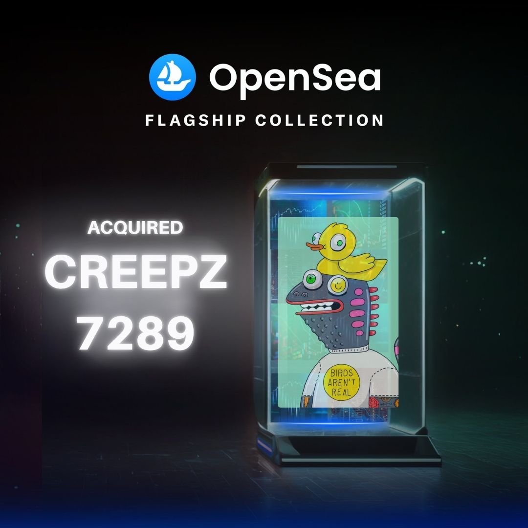 It's great to see <a href="/opensea/">OpenSea</a> recognize OG NFTs like <a href="/creepz/">Creepz</a> 🕯️