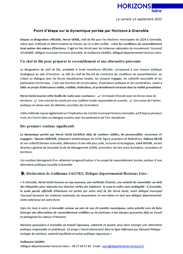 Point d'étape de notre dynamique à Grenoble avec <a href="/HorizonsGrenobl/">Horizons Grenoble</a> et Hervé GERBI

cc <a href="/EveMoulinier/">Eve Moulinier</a> <a href="/lessor38/">L'Essor Isère</a> <a href="/sebastienmitte1/">sebastien mittelberger</a>