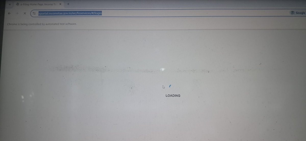 VikkyKumarJha's tweet photo. 📢 Urgent request to Hon’ble FM @nsitharaman &amp; @PMOIndia 🙏

Income Tax portal is not working properly.
❌ Login not happening
❌ Even after multiple attempts, return is not getting submitted

Kindly extend the due date of return.

#DueDateExtension
#itrduedateextension https://t.co/ldMg8SxI7M