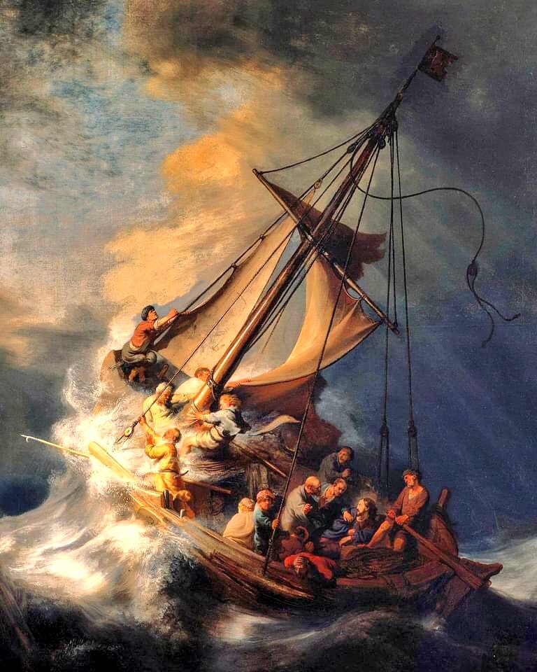 Rembrandt van Rijn
The Storm on the Sea of Galilee, 1633