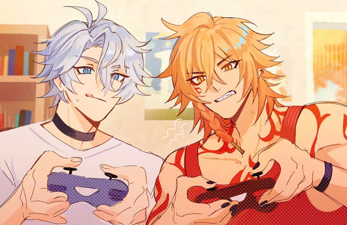 day 1: domestic (they're gaming)
#phaidei #phaideiweek