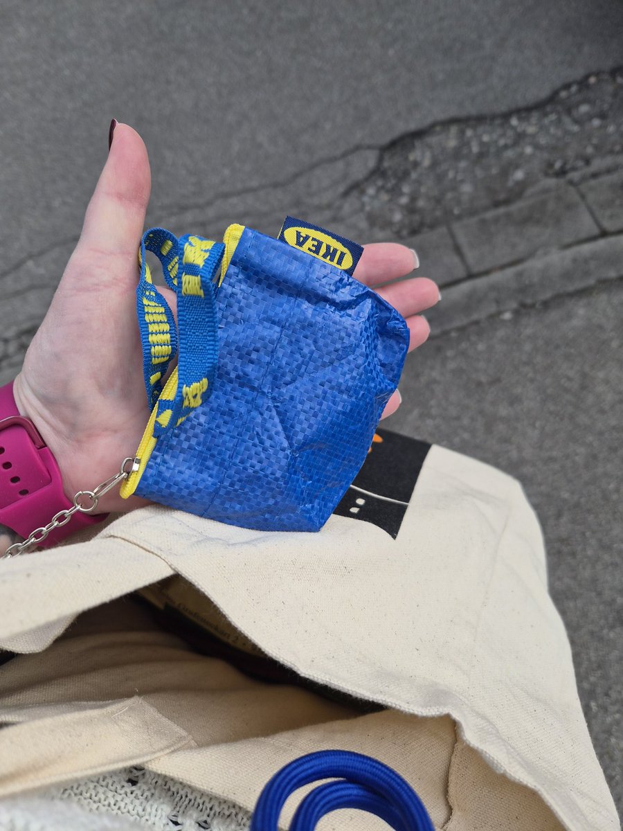 Мини ИКЕЕВСКАЯ СУМОЧКА