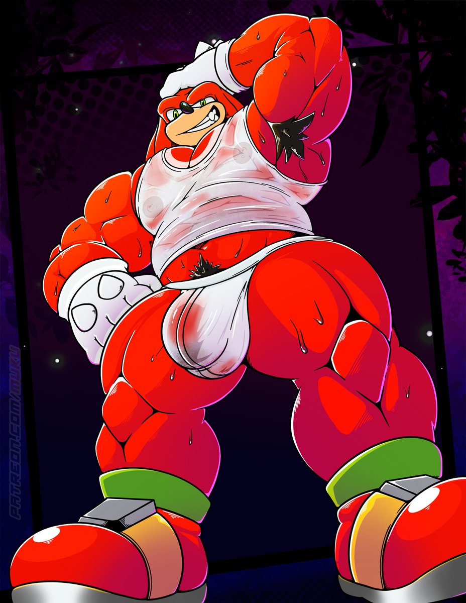 Knuckles… thick and sweaty