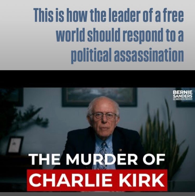 youtu.be/HlIvH6ozvv4?si… #CharlieKirk #berniesanders <a href="/BernieSanders/">Bernie Sanders</a>