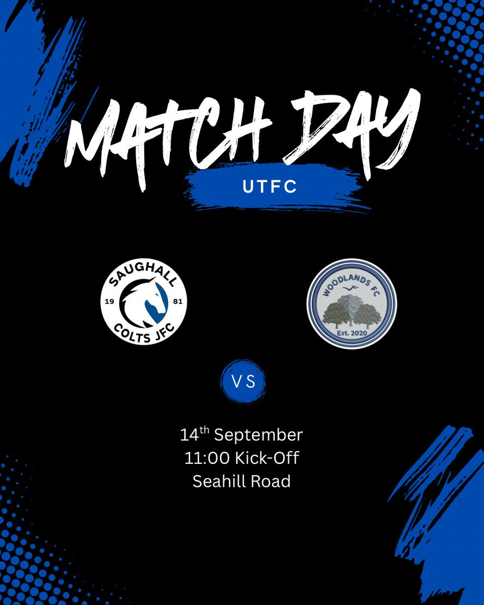 Saughall_Colts's tweet image. Back on home soil for the first time this season😎

Massive game tomorrow against the reigning champions where we’ll look to continue our perfect record👊🏼

A game you definitely don’t want to miss, UTFC🔵⚫️