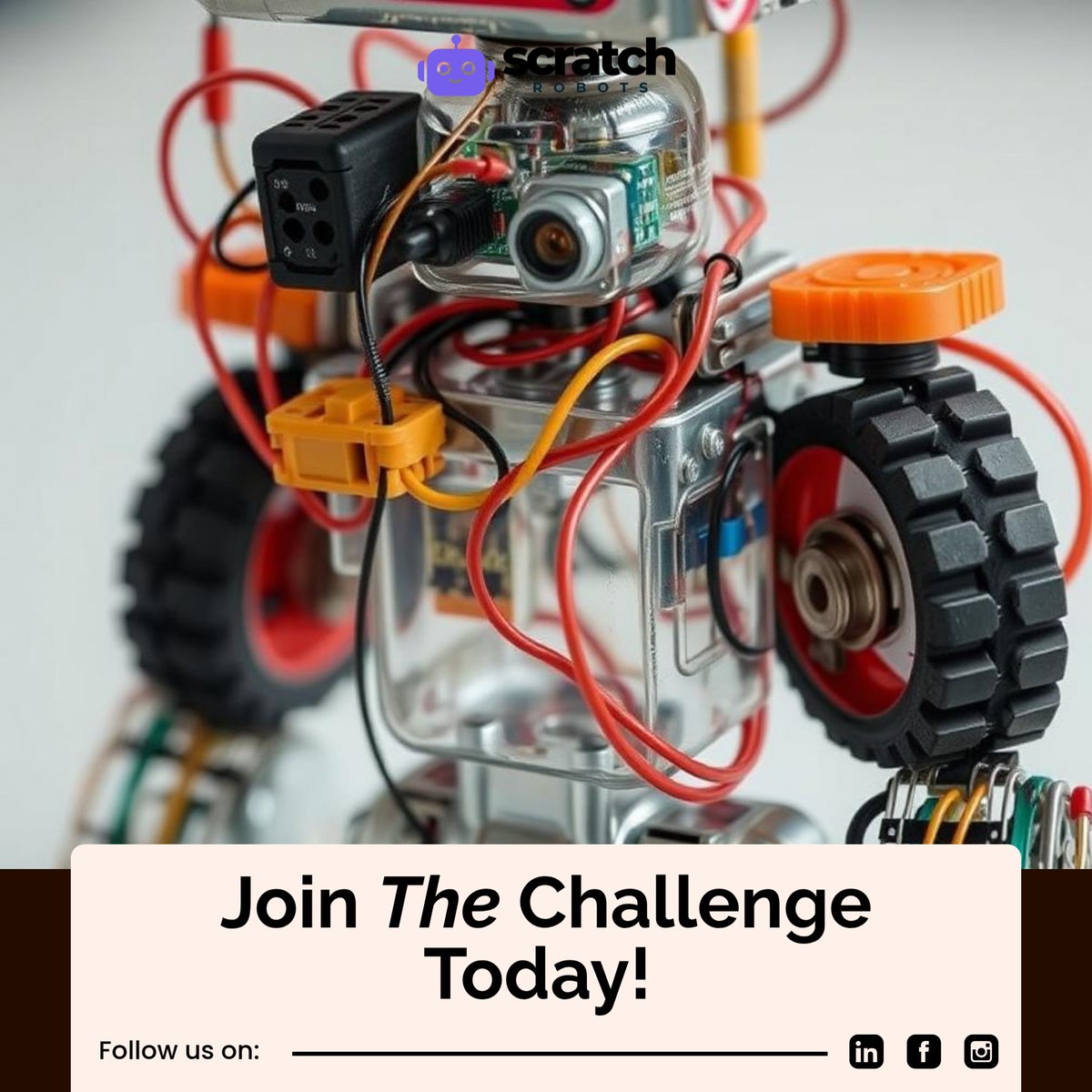 scratchrobots's tweet image. Share your children's amazing DIY robots with us! 🤖✨ Tag us for a chance to be featured! #KidsCreativity #DIYRobots
#ScratchRobots #RoboticsEducation #STEMForKids #LearnToCode #BuildRobots #HandsOnSTEM #KidInventors #FutureEngineers #DIYRobotics #AIForTeens