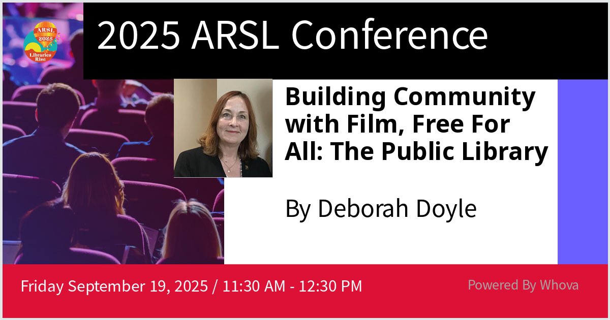 I am speaking at 2025 ARSL Conference. Please check out my talk if you're attending the event!  - via #Whova event app