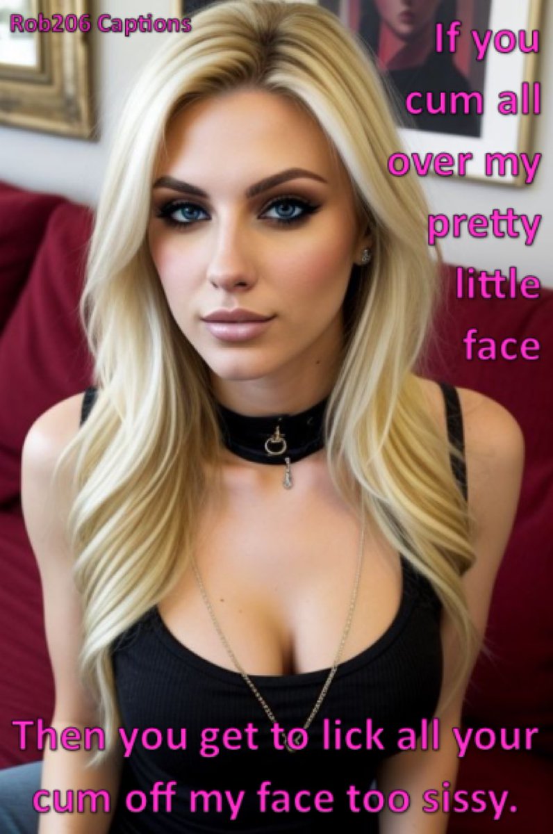 Sounds like a pretty good deal to me.
#Sissy #SissySlut #SissyCaptions