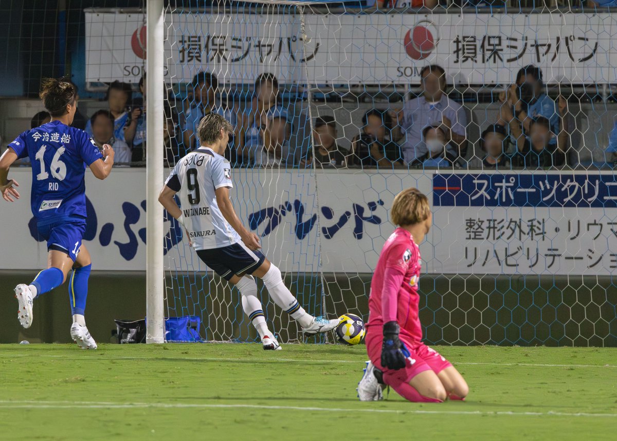 uminoie_blue's tweet image. #渡邉りょう  選手　背番号9 
#ジュビロ磐田 

前からの守備がミスを誘った
どこまでも追いかけた結果得られたゴール
渡邉選手らしいゴール

2025.09.13vsカターレ富山   
#jubilo