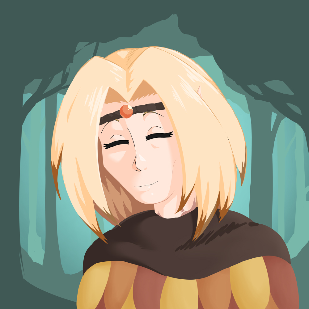 Cas_Creates's tweet photo. Here is a druid OC I made for D&amp;D! 🧙
#DnD #ocart #digitalart https://t.co/E2nQwvWqh4