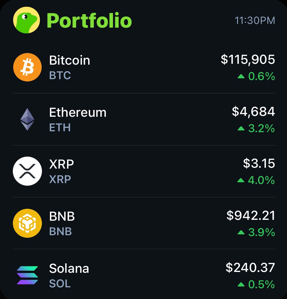 Love a green morning 💚