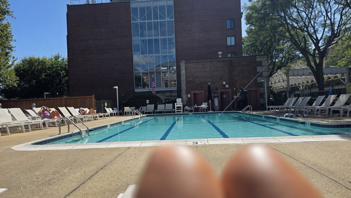 Last weekend to enjoy the pool...