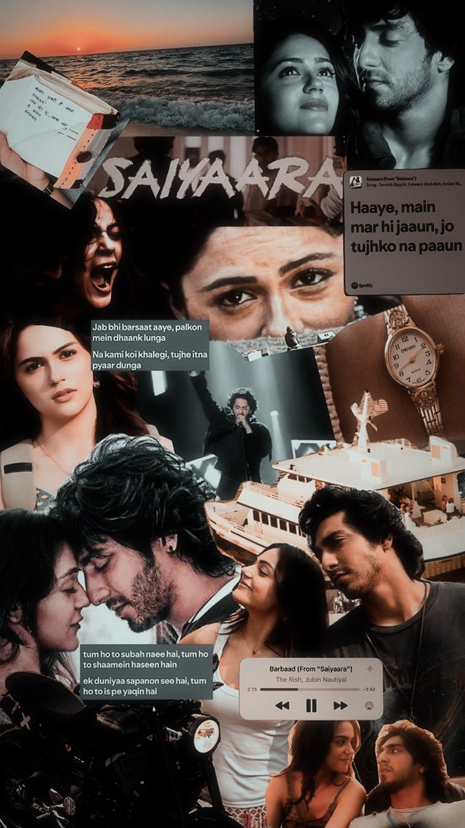 Whoever has made this, STEP UP!! WE ARE FRIENDS.

Ikkk duniya sapnon si hai
Tum ho tou ispe yaqeen Hai 🤌🤌💕

#SaiyaaraMovie #saiyaaraOnnetflix #AhaanPanday #AneetPadda