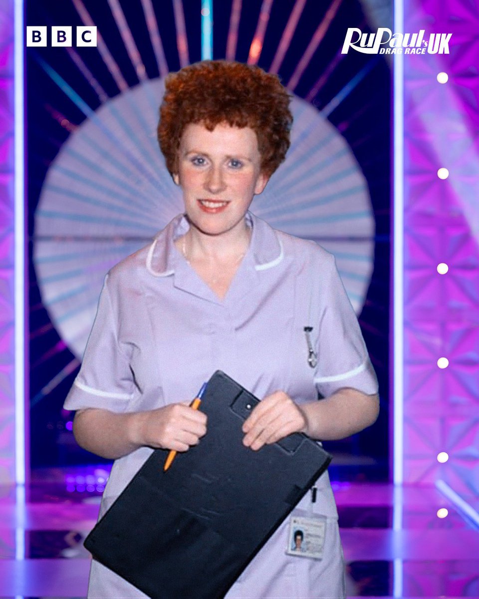 The ward's wildest nurse has sashayed into the Werk Room! It's Bernie 💉

ALL NEW #DragRaceUK coming soon to iPlayer 💋 #DRUK