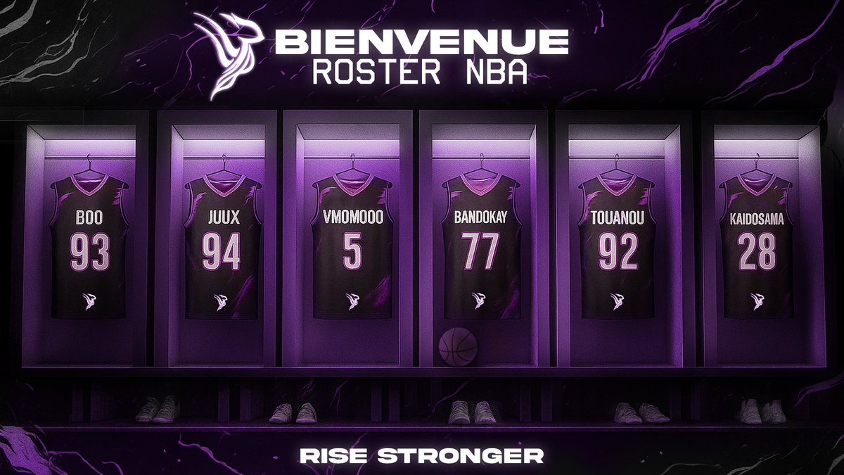 PayBacK Esport (@paybaackesport) on Twitter photo 🏀 Nouvelle discipline, nouvelle aventure.
Nous sommes fiers d’annoncer l’arrivée de notre équipe #NBA2K26
<a href="/Bou_2k/">Majin Bou 🇲🇦</a> (PG) 🇫🇷
<a href="/WhyNotJuu/">JUU</a> (SG)🇫🇷
<a href="/vMomooo_/">vMomooo_🇹🇳</a> (Lock)🇫🇷
<a href="/xBandokay_/">Bando🥀.</a> (PF)🇫🇷
<a href="/Touanou_92i/">Touanou_92</a> (C)🇫🇷
<a href="/SupraPaaaris/">Philippians 4:13 🇨🇩</a> (Lock)🔄🇫🇷
✍🏼 by <a href="/NezixDesign/">NEZIX</a> 🏀 Nouvelle discipline, nouvelle aventure.
Nous sommes fiers d’annoncer l’arrivée de notre équipe #NBA2K26
<a href="/Bou_2k/">Majin Bou 🇲🇦</a> (PG) 🇫🇷
<a href="/WhyNotJuu/">JUU</a> (SG)🇫🇷
<a href="/vMomooo_/">vMomooo_🇹🇳</a> (Lock)🇫🇷
<a href="/xBandokay_/">Bando🥀.</a> (PF)🇫🇷
<a href="/Touanou_92i/">Touanou_92</a> (C)🇫🇷
<a href="/SupraPaaaris/">Philippians 4:13 🇨🇩</a> (Lock)🔄🇫🇷
✍🏼 by <a href="/NezixDesign/">NEZIX</a>