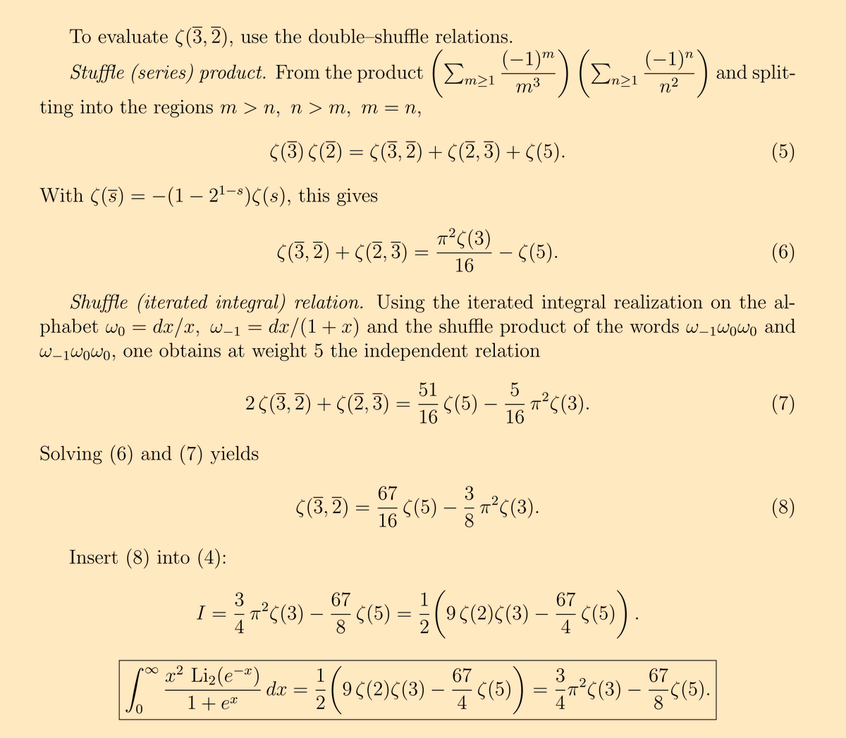 SrinivasR1729's tweet image. A beautiful Dilogarithmic Fermi-Dirac Integral @ChetuyaGamma and here is my solution.