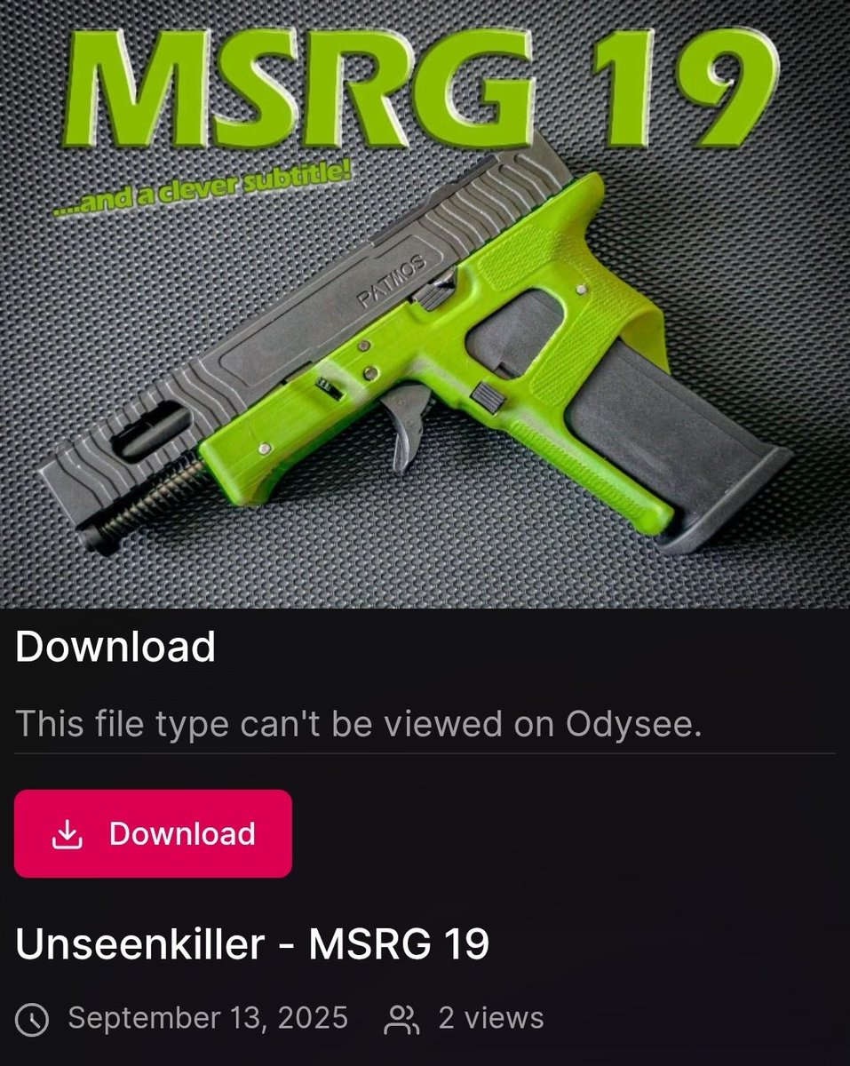 No fancy release.
Onto the next project.