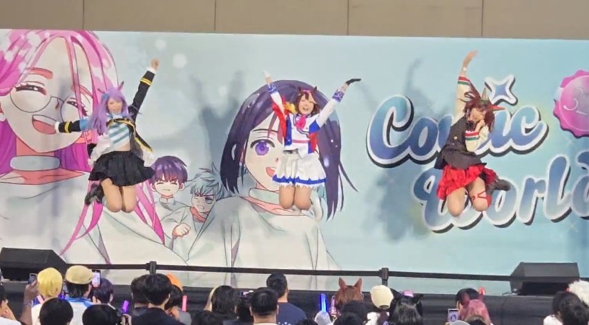 많은 분들이 응원해주셔서 멋진 무대를 할 수 있었다🐴🐴
하찌미 슈퍼점프! 이름값하는 장면 갤박🫶
직캠풀캠은 천천히 업로드할게요🐎
#ウマ娘