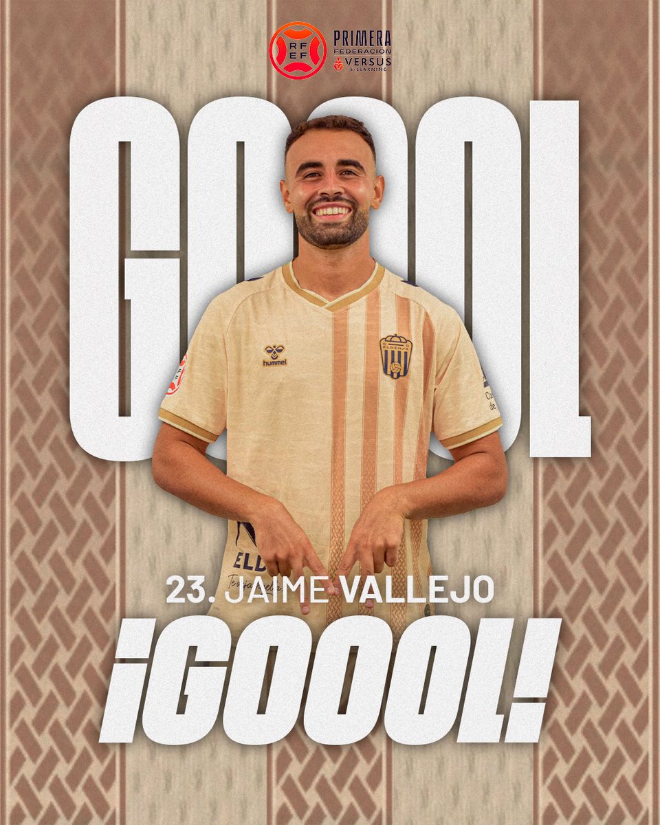 ⏱️ 81’ | 0-1 | ¡GOL, GOOL, GOOOL DEL CLUB DEPORTIVO ELDENSE! 💙❤️ ¡GOOOL DE JAAAIME VALLEEEJO! 🚀⚽️🔥

💫 Centro de Fidel al segundo palo que remata Vallejo para abrir el marcador‼️

#TeruelEldense #AupaDeportivo