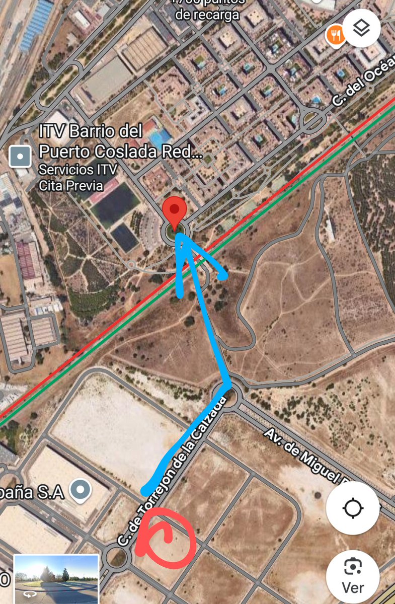 mammatusfjr's tweet photo. @BeaRodriguezCM @jmdvicalvaro @Ayto_Coslada @todoVicalvaro Conexión directa con el Barrio del Puerto de Coslada https://t.co/JVVBYPemrn