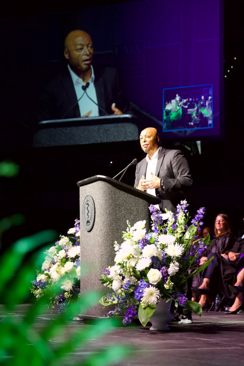 "You should be proud of all the work that you put in to get to this very moment. But understand something: tomorrow is going to present a different set of challenges. That's the inevitable. That's how life works. But when those moments present themselves, and you feel overwhelmed