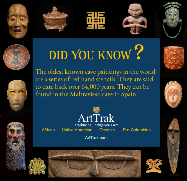Did you know? 

Happy Friday from the Art Trak Team! 

#johnbuxton #shangogalleries #tribalart #didyouknow