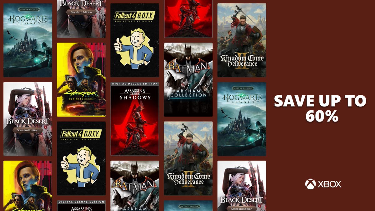 These open worlds are just waiting to be explored...

The Open World sale is live now: xbx.lv/4nzdvoK