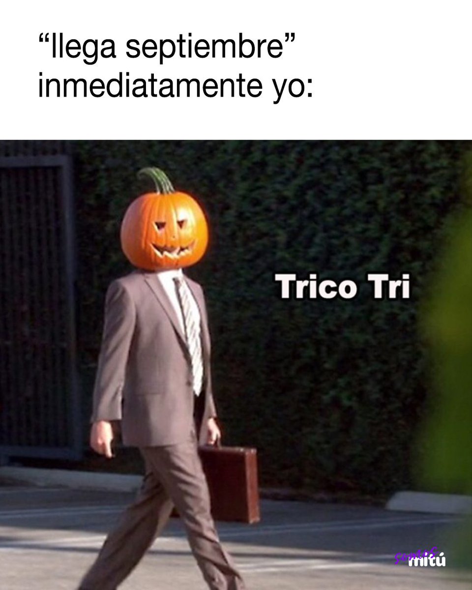 somosmitu's tweet image. Me representa. 👻😅

#halloween #jajaja #tricotri #septiembre #nochedebrujas #septiembre #memes