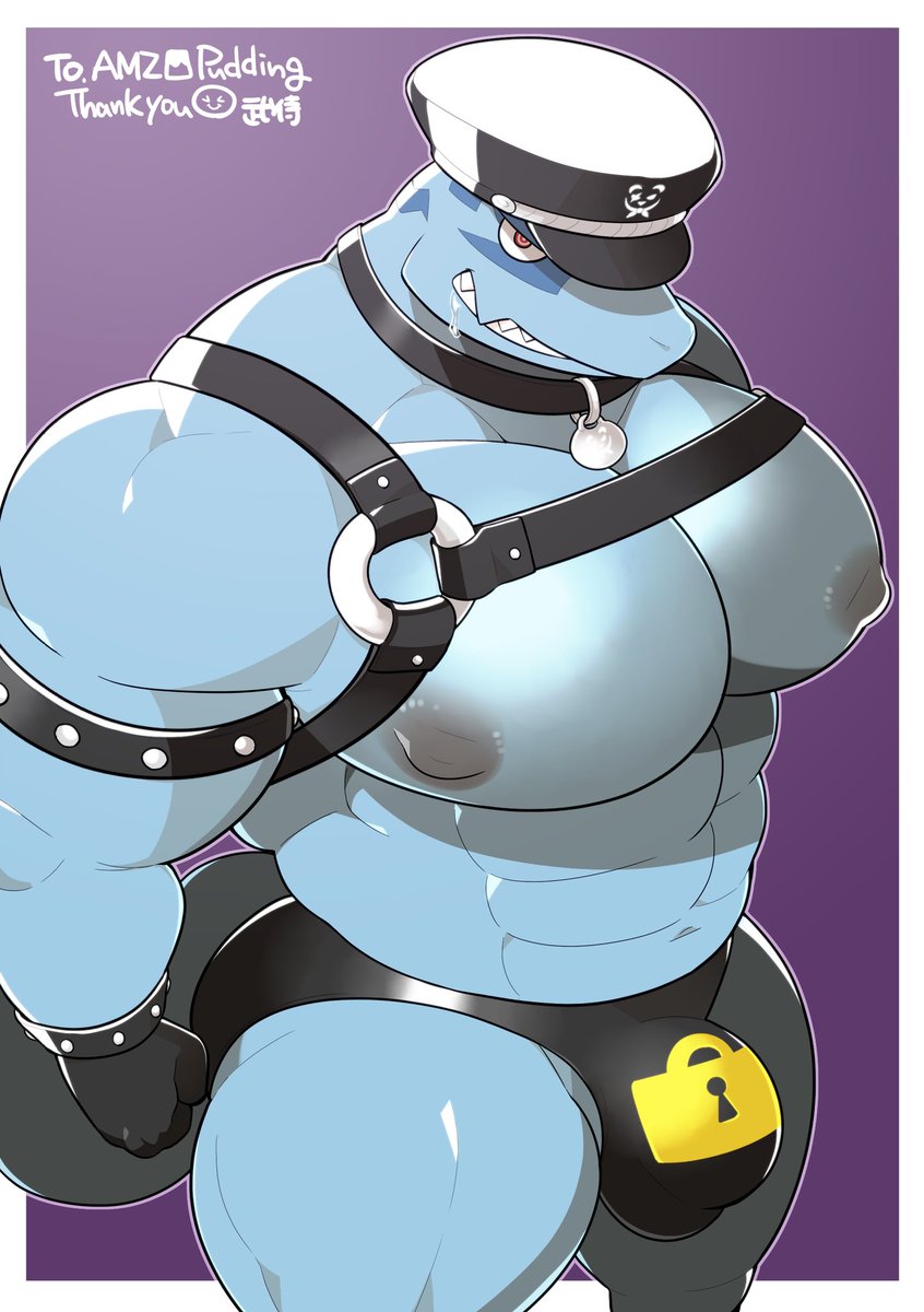 Welcome our new member, Araba~
Once a great warrior, now my obedient slave~
He will be loyal to me and obey my every command~~
HAHAHAHA~

Art by <a href="/takezamurai/">武侍</a>

歡迎我們的新成員，阿拉巴~
他曾經是位偉大的戰士，現在是我聽話的邪惡的部下~
他將效忠於我，永遠服從我的任何命令~~
哈哈哈哈~