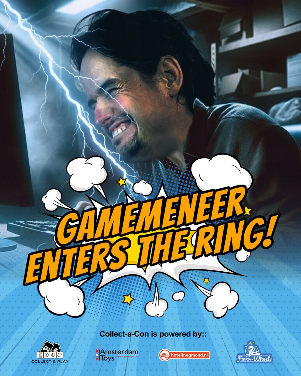 🔥 BOEM! Hij landt met een klap in Game Area 1: GameMeneer komt op zaterdag 20 september naar Collect-a-Con 2025!
Tickets &amp; info: collectacon.nl

#collectacon2025 #gamemeneer #mariokartworld #nintendoswitch2 #gamebattle #tcgcommunity #gamingevent #popcultureevent
