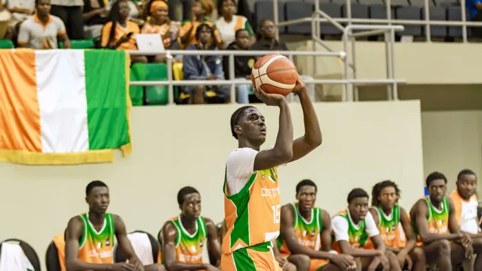 La Côte d'Ivoire 🇨🇮 est en finale de l'Afrobasket U16 chez les hommes et chez les femmes.

On n'en parle pas assez.