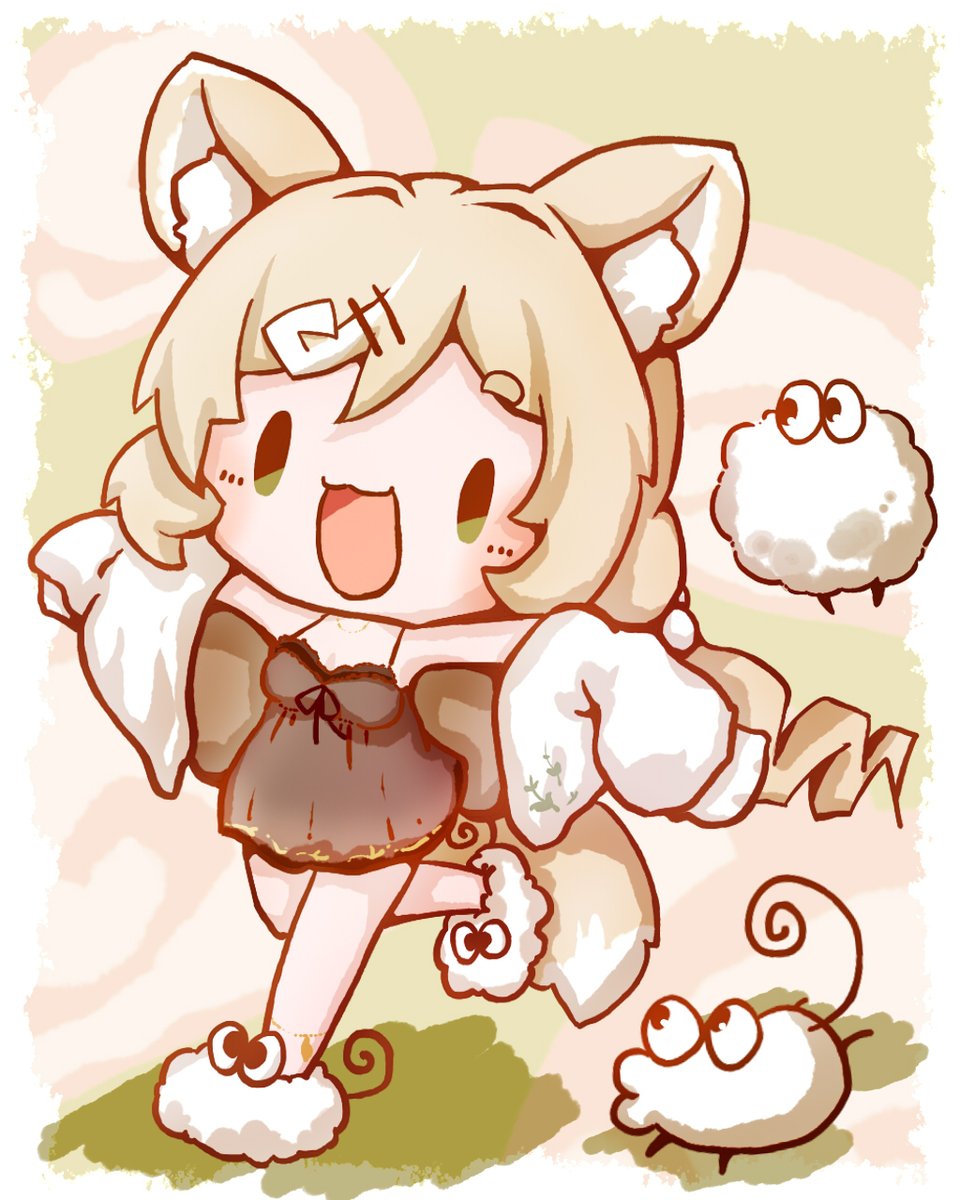 ロールさん新衣装おめでとうございまッ🐤