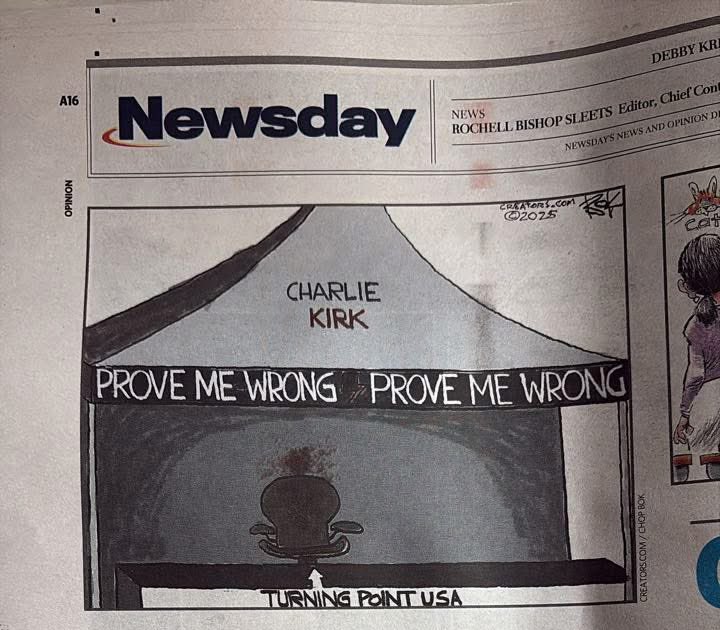 ProudDadE's tweet photo. Apparently @Newsday finds this acceptable. https://t.co/p4jg09Hu66