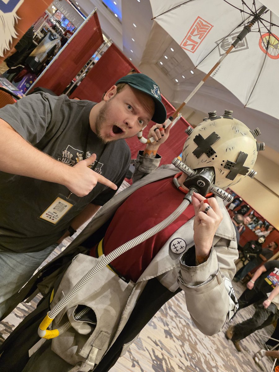 ITS ENJIN! HERE IN FLORIDA! AT <a href="/AncientCityCon/">AncientCityCon</a>!!! YOOOOO #GACHIAKUTA