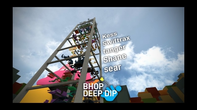 Msushi_'s tweet photo. A group of Portal 2 mappers just released "Bhop Deep Dip" - a Portal 2  bunnyhop tower map inspired by the deep dip Trackmania map.  

so excited to lose my mind playing this https://t.co/ROA4ubvqip