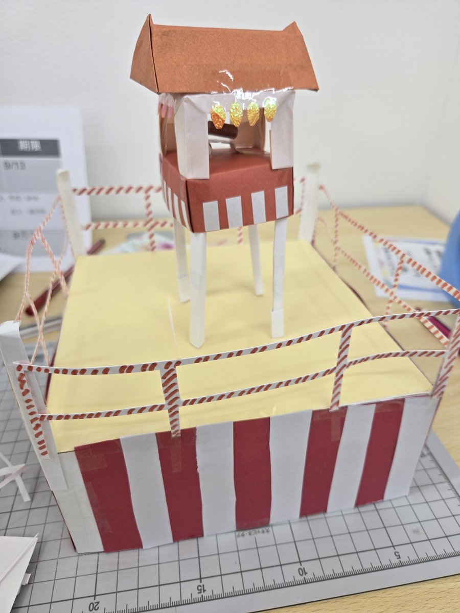 Milua_A3_'s tweet photo. ご無沙汰してます、み��あです。何ヶ月ぶりなんだろうwww
この数カ月は割と体調も諸々も落ち気味で、成果物は最後のヤグラくらいなんですけども(傑作ではあるのですが周りからは特になんも言われない……w)、何回か遠出してました。お祭りと海。疲れたも楽しいに変換できたら上々かな？と。思う頃です https://t.co/WykR0dMHay