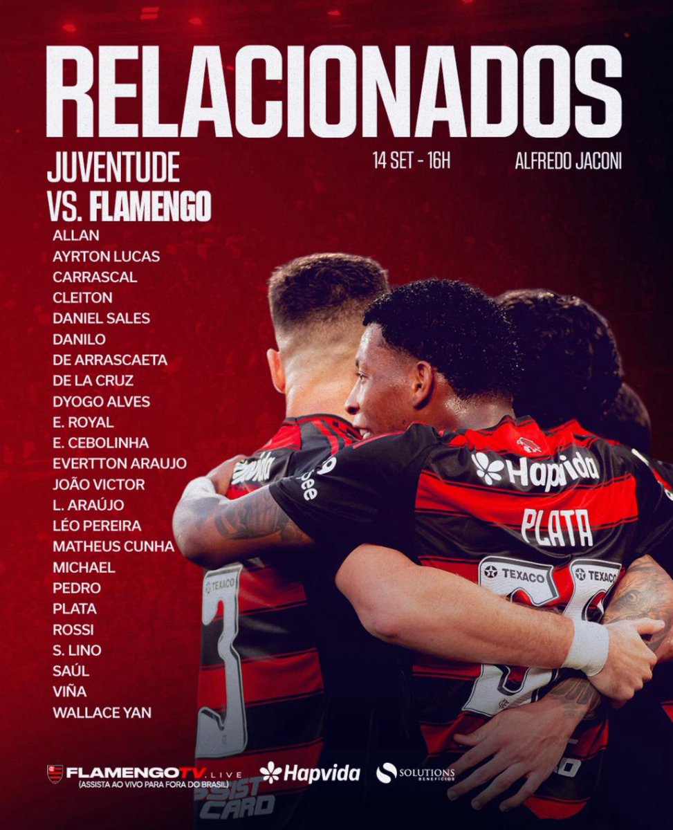 *BOLETIM DE IMPRENSA*

ALEX SANDRO
Jogador já realiza trabalhos em campo com a fisioterapia.

ERICK
Com o resultado da tomografia computadorizada apontando consolidação da fratura no quinto metatarso do pé direito, meia iniciou os exercícios de fisioterapia em campo neste sábado