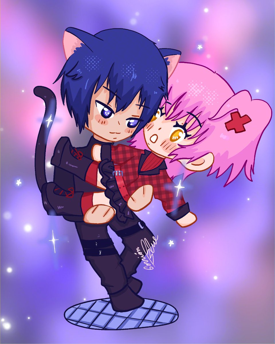 gorrionblue's tweet photo. 💫 Fanart of this cute moment , Amu always seemed to fall into Ikuto’s arms 🤭
Commissions are open if you’d like your own special scene 🎨
https://t.co/zr8dxHMTMA
#shugochara https://t.co/KATgFIblFr