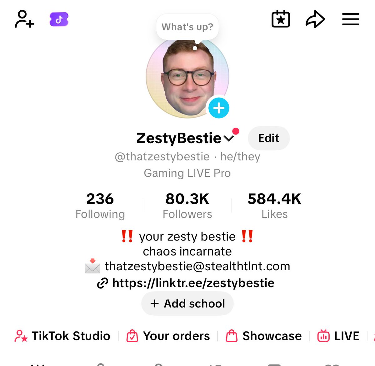 Hit 80k today on TikTok 🩵 feeling grateful &amp; proud.