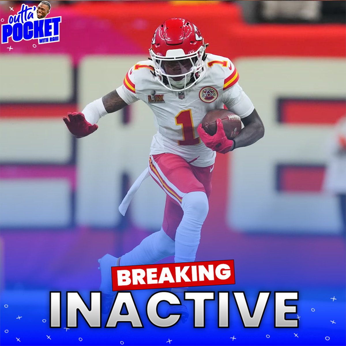 The Chiefs have ruled out Xavier Worthy for tomorrows Super Bowl rematch...😲

Can the Chiefs rally together without him?