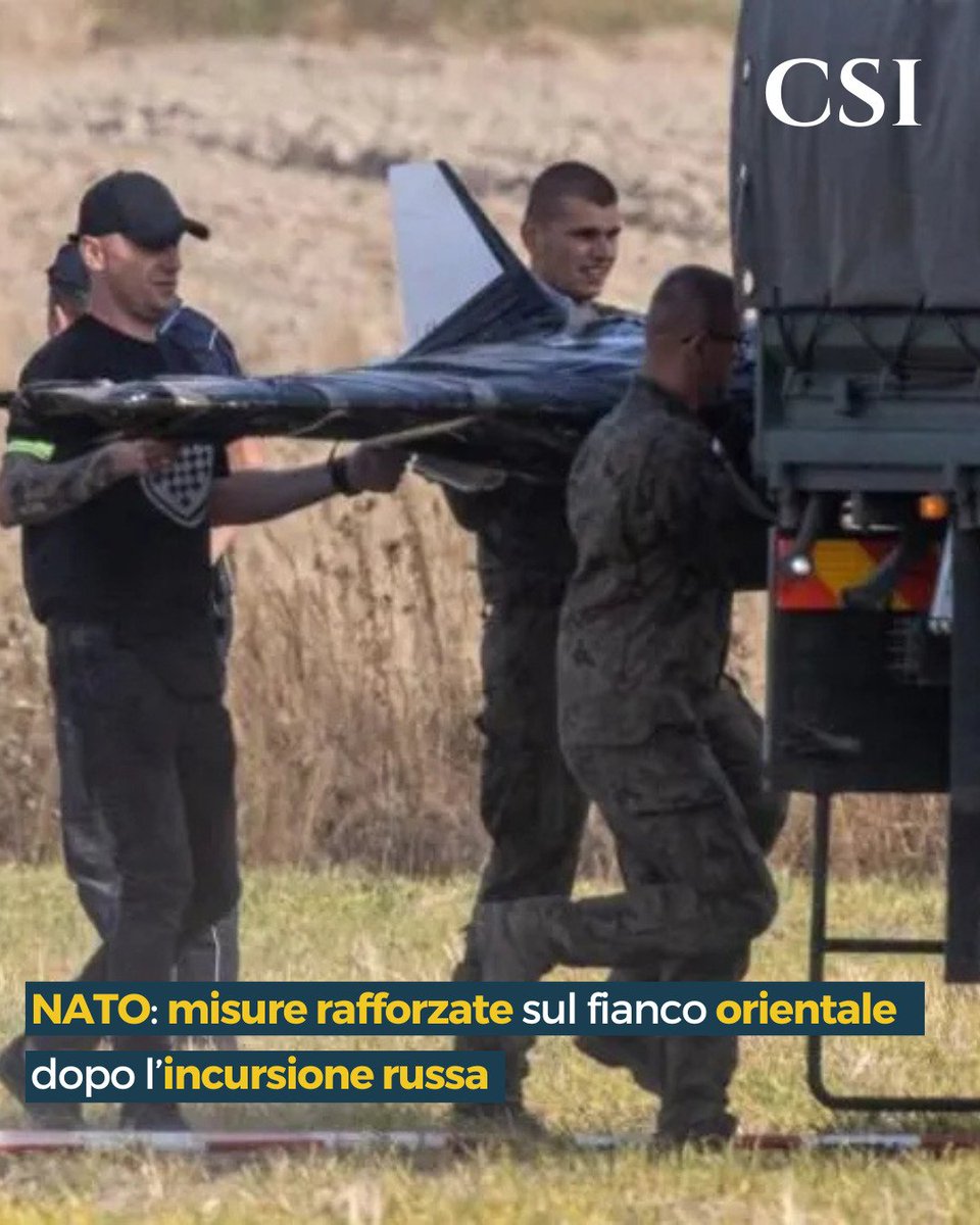 🇵🇱⚠️ Oltre una dozzina di #droni russi violano lo spazio aereo polacco. #NATO rafforza il fianco est con F-16, Rafale e Eurofighter. USA e UE promettono: “Ogni centimetro del territorio NATO sarà difeso”. 

A cura di Marianna Russo

👇
instagram.com/p/DOjHVnwCsuV/…
