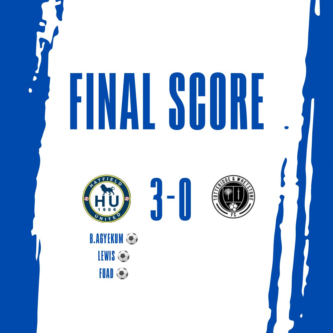 Big Ben at it again ⚽️⏰

A comfortable afternoon see’s us run out 3-0 winners against Totteridge &amp; Whetstone FC! Clean sheet aswell 🥰