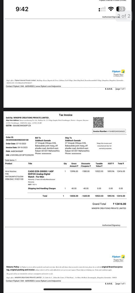 siddhesh22's tweet photo. @Flipkart And I deserve justice. Got scammed by your seller 2 yrs ago. Karma will find its way for sure. 
#FlipkartBigBillionDays 
#consumercomplain 
@flipkartsupport https://t.co/4d0tyzMIUa