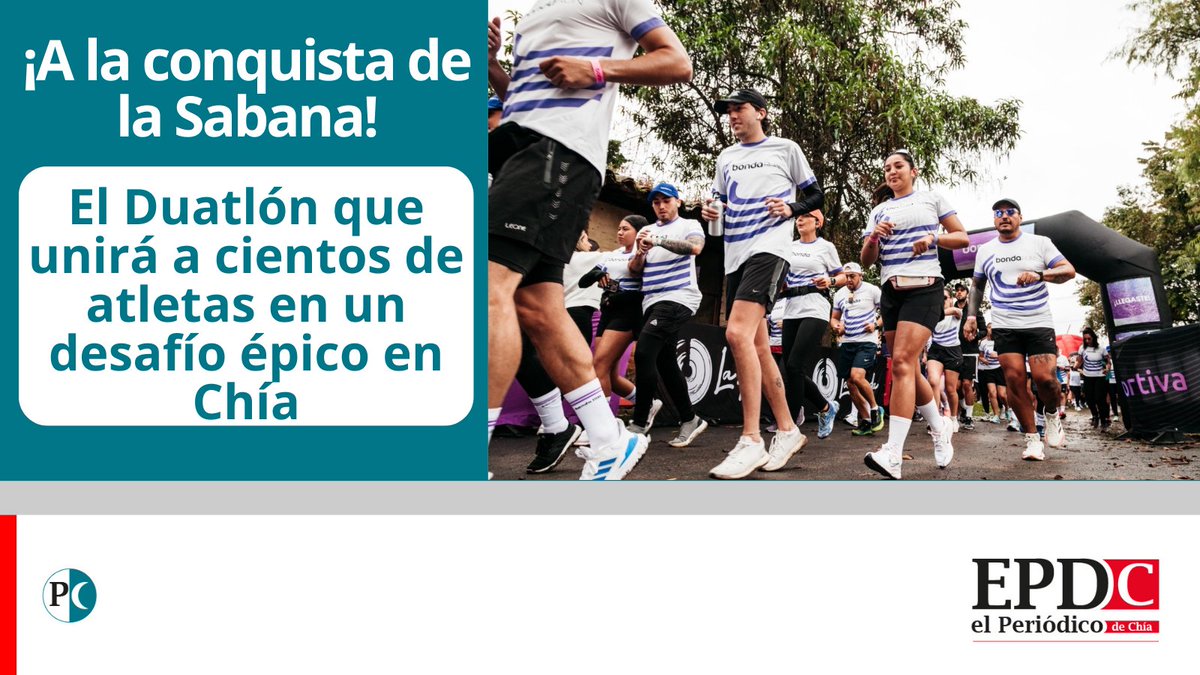 Nuestra Sabana, conocida por su belleza y su icónico paisaje, se prepara para ser el escenario de una batalla deportiva sin precedentes.

Nota completa en: bit.ly/4mVbbIw

#epdc #redaccion #deporte #deportes #chia #ocio #sabanadebogota